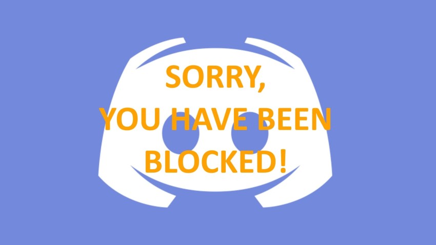 Discord Sorry, you have been blocked error