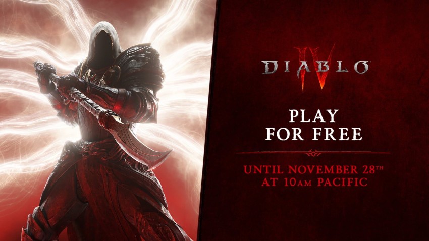 Diablo 4 free to play banner