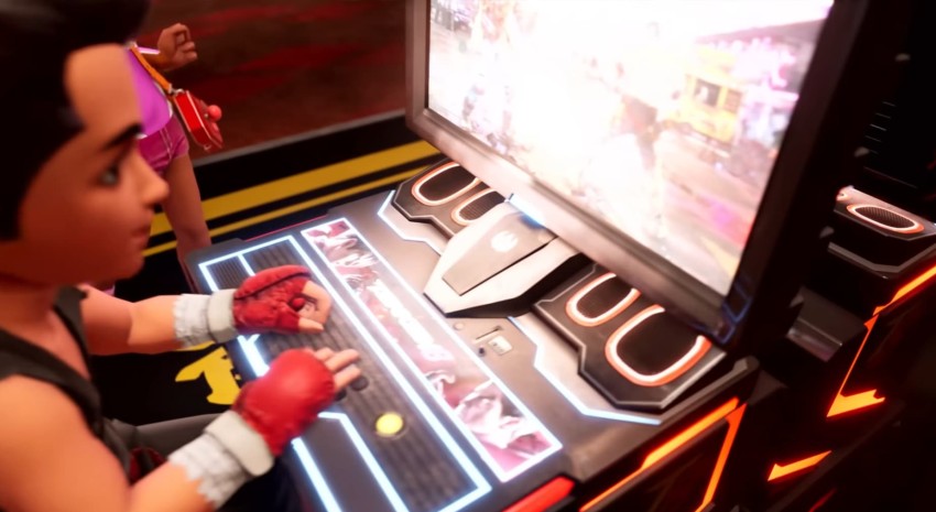 Tekken 8 Arcade Quest avatar playing