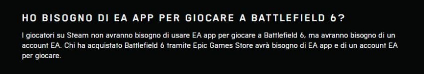 Battlefield 6 FAQ Steam EA app